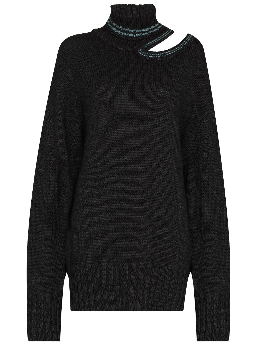 新作【即日発送】新品 asymmetry wool cut&sew ロージー Y/Project cut-out roll-neck oversized jumper – DREEMS
