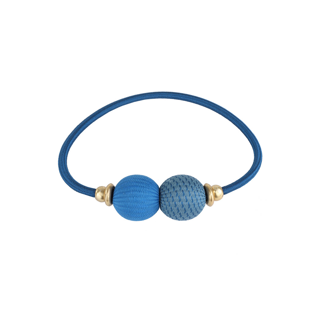 Leyla Gans Baller Necklace Pacific Blue