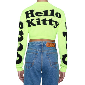 GCDS Hello Kitty Cropped Sweater
