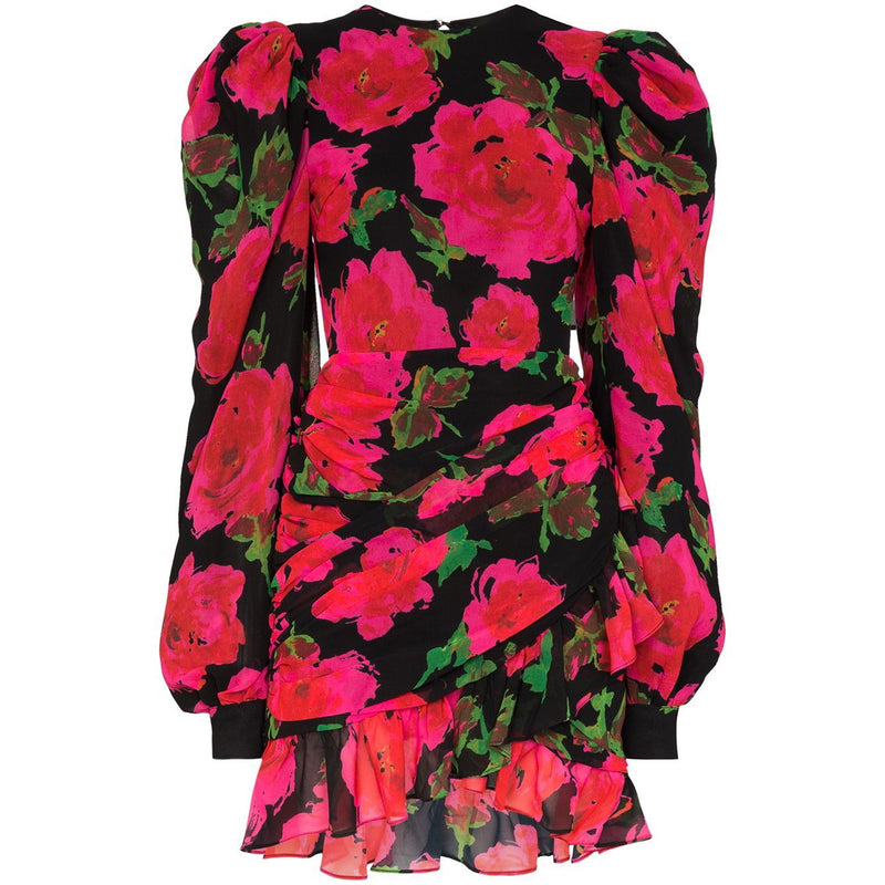 quinn puff sleeve mini dress Quinn Puff Sleeve Mini Dress - Women's Size M