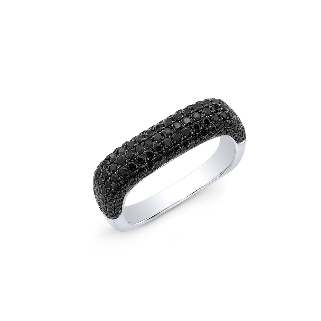 Anne Sisteron Spinel Square Ring-Rings-DREEMS