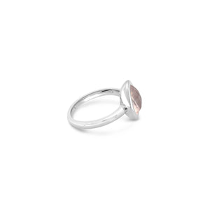 ELVERD DESIGNS Bloom Ring Rose Quartz-Rings-Elverd Designs-DREEMS