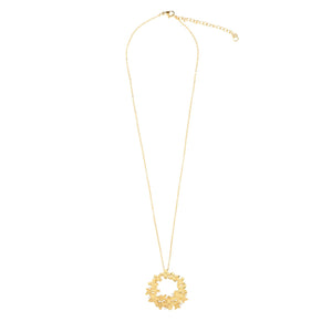 [in]trigue Reminisce Ixora Necklace - Gold-Necklaces-DREEMS