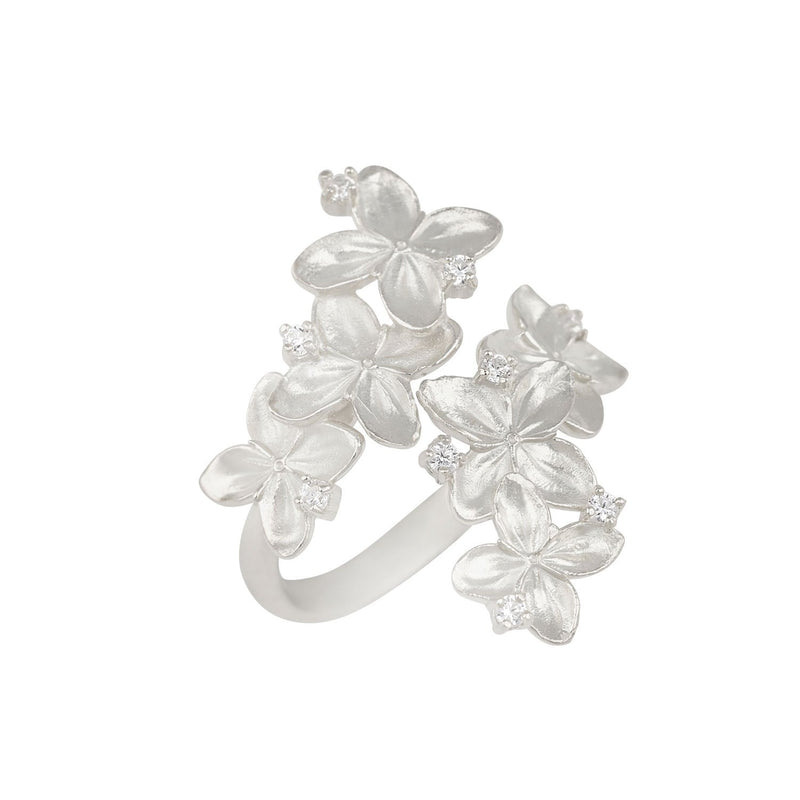 [in]trigue Reminisce Ixora Ring - Silver-Rings-DREEMS