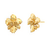 [in]trigue Reminisce Orchid Stud Earrings - Gold-Earrings-DREEMS