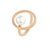 [in]trigue Voyage Pearl Ring - Gold-Rings-DREEMS