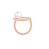 [in]trigue Voyage Pearl Ring – Rose Gold-Rings-DREEMS