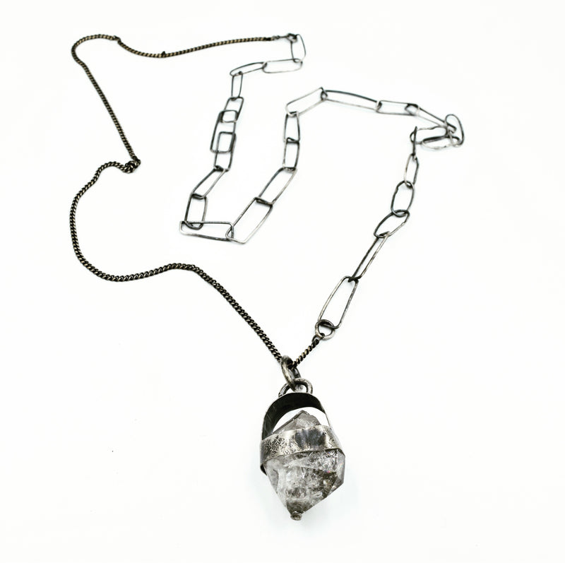JILL.HERLANDS Herkimer Pendant-Necklaces-DREEMS