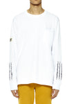 Khoman Room White Sanskrit Long Sleeve-Shirts-DREEMS