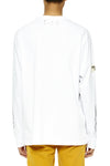 Khoman Room White Sanskrit Long Sleeve-Shirts-DREEMS