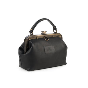 LaLaQueen Dr. Mini Handbag Black-Bags-DREEMS