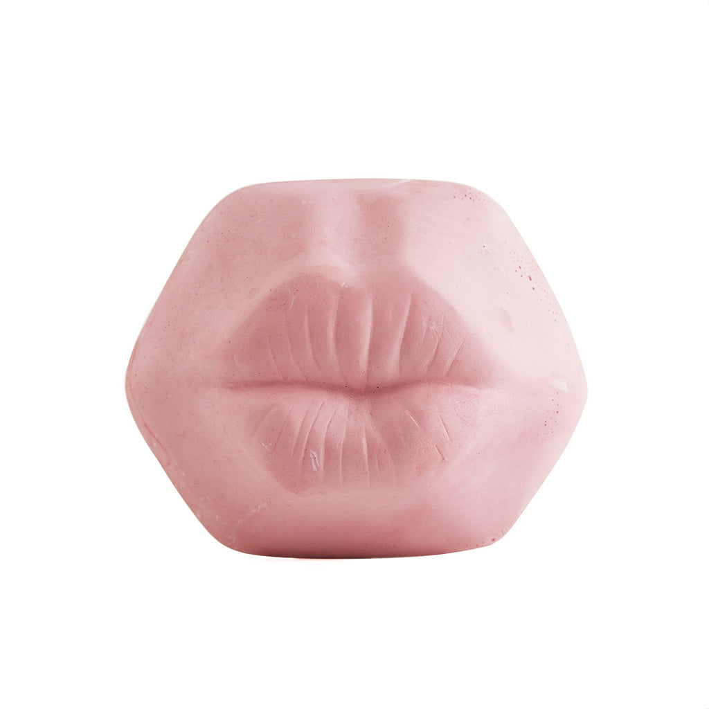 Mark Roz Pink Kissing Lips-Art-DREEMS