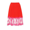 MSGM Lace-trimmed Skirt