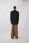Nueque Unbalance Wide Leg Slacks-Pants-DREEMS