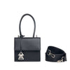 Alef Venus Black Nappa Leather Handbag