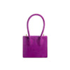 Alef Venus Verbena Purple Suede Leather Handbag