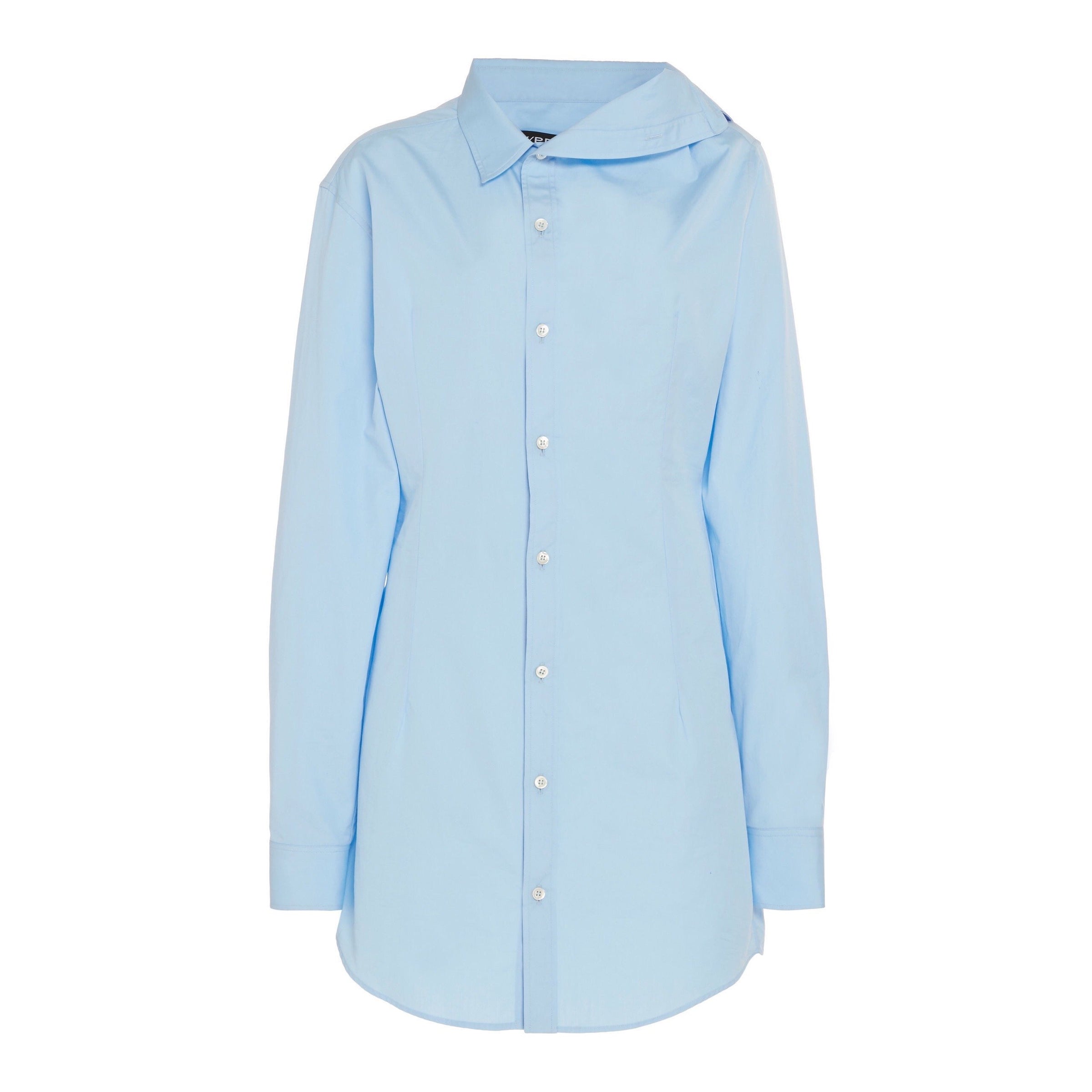 Y/Project Asymmetric Cotton Shirt Dress DREEMS Y/Project Asymmetric Cotton Shirt Dress DREEMS