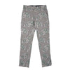 Yufash Floral Reflective Embroided Trousers-M-Trousers-DREEMS